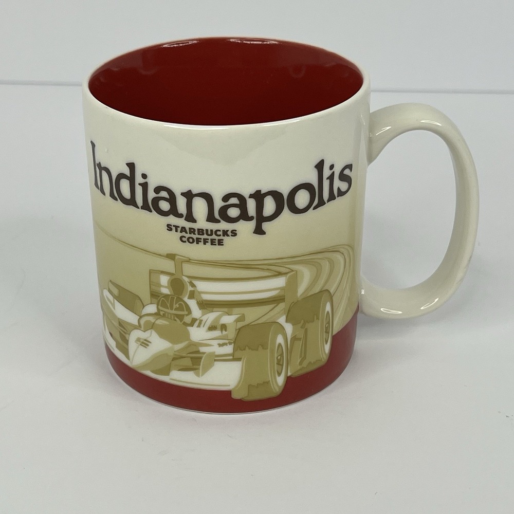 Starbucks‎ Indianapolis Global Icon City Collection Mug 16 Oz 2011